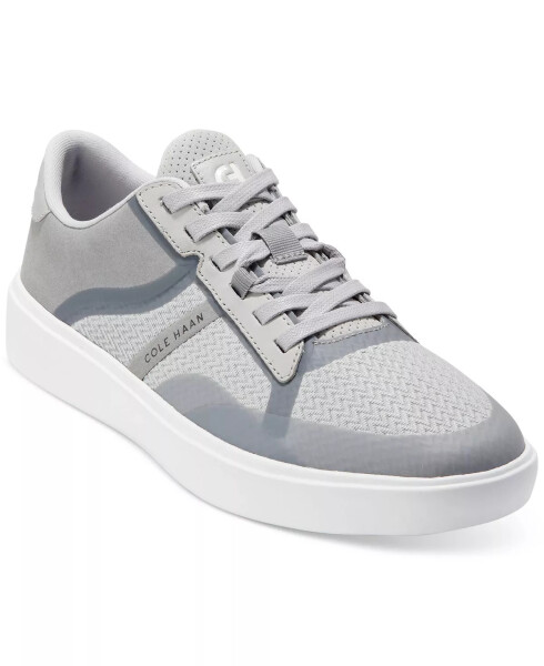 Men's Grand Crosscourt Winner Mixed-Media Lace-Up Sneakers Harbor Mist/Ivory - 1