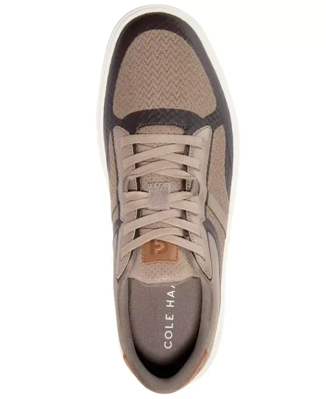 Men's Grand Crosscourt Winner Lace-Up Sneakers - Irish Coffee-Golden Honey - 3