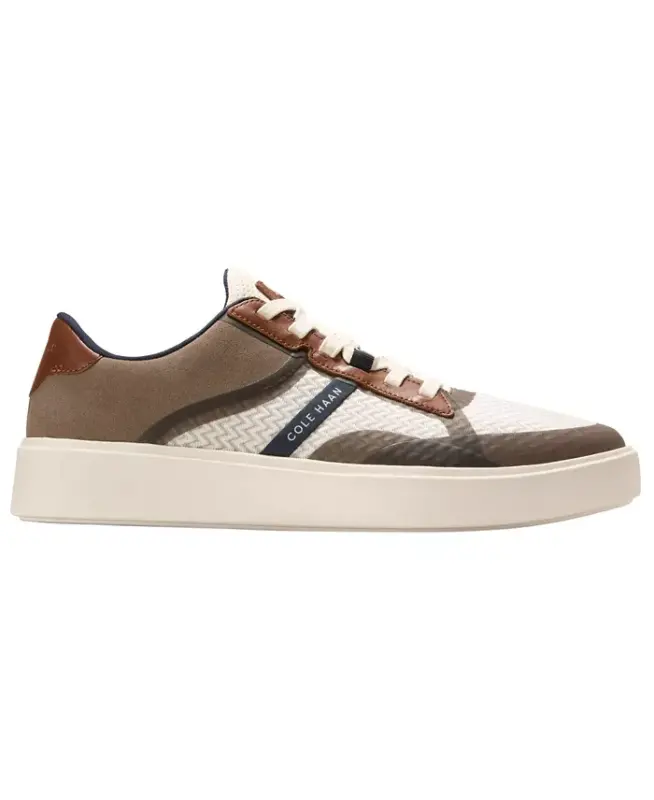 Men's Grand Crosscourt Winner Lace-Up Sneakers - Ivory/British Tan - 2