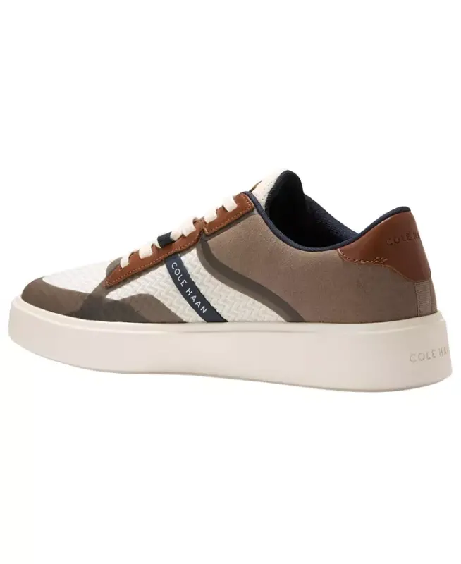 Men's Grand Crosscourt Winner Lace-Up Sneakers - Ivory/British Tan - 6