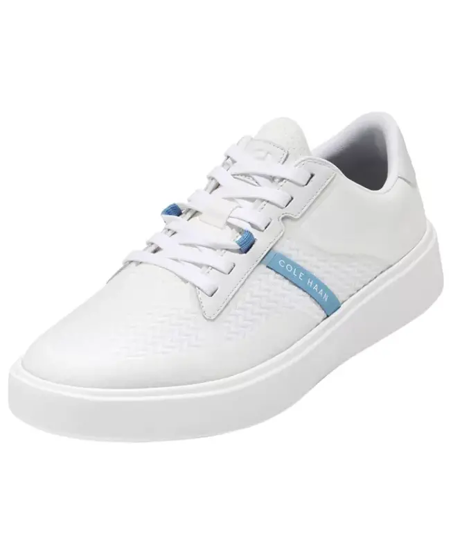 Men's Grand Crosscourt Winner Lace-Up Sneakers - Optic White - 9