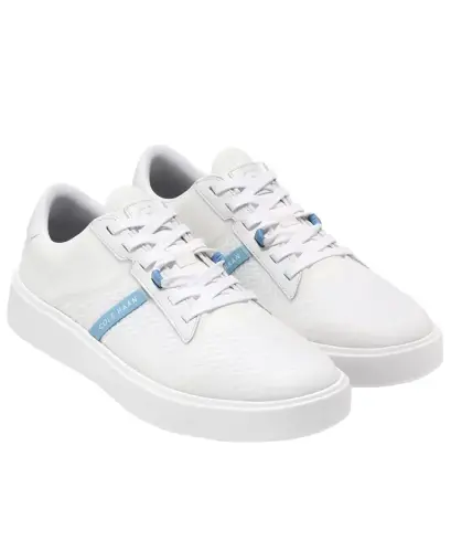 Men's Grand Crosscourt Winner Lace-Up Sneakers - Optic White - 10