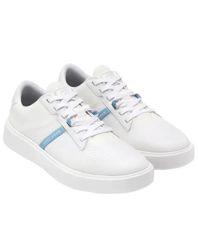 Men's Grand Crosscourt Winner Lace-Up Sneakers - Optic White - 10