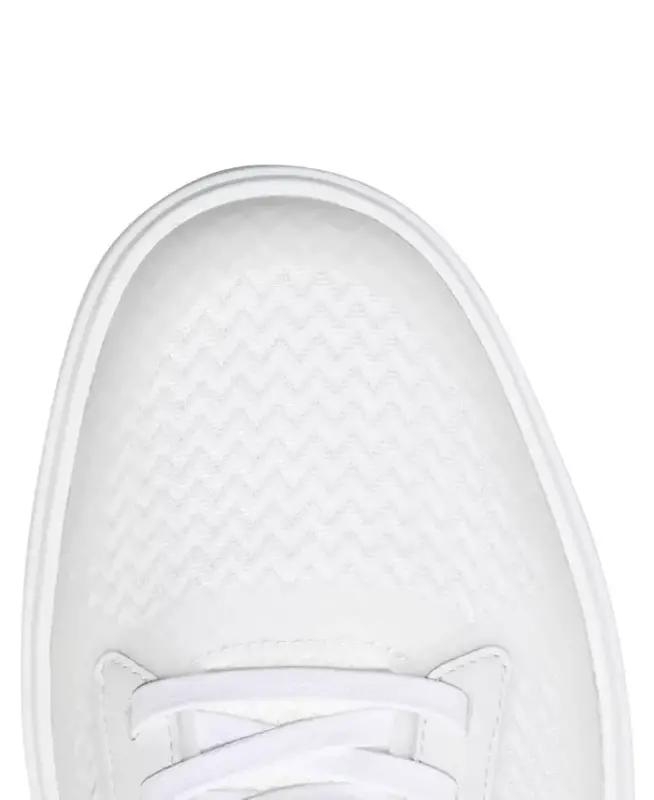 Men's Grand Crosscourt Winner Mixed-Media Lace-Up Sneakers - Optic White - 7