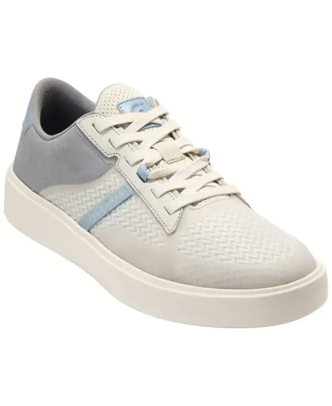 Men's Grand Crosscourt Winner Lace-Up Sneakers - Silver Birch - 1