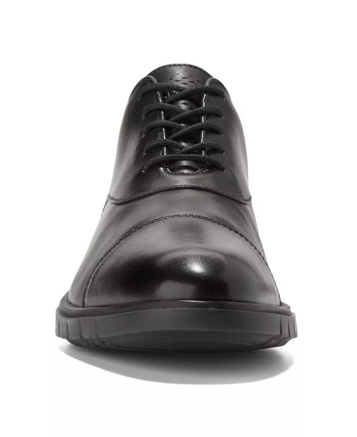 Men's Grand Flex Dress Cap Lace-Up Oxford Black - 4