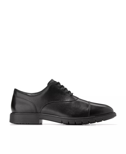 Men's Grand Flex Dress Cap Lace-Up Oxford Black - 7