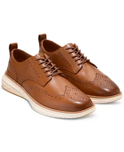 Men's Grand Hurrion Wingtip Oxford Dress Shoe - 9