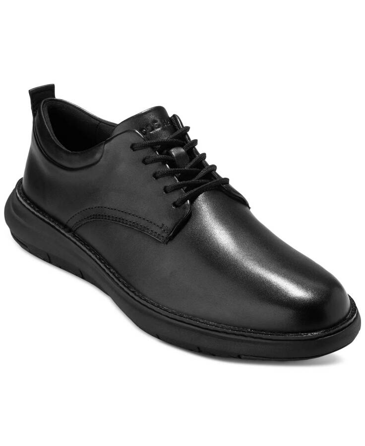 Men's Grand Remix Oxford Dress Shoe Black-Black - 1