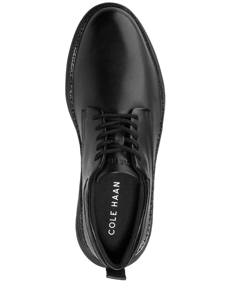 Men's Grand Remix Oxford Dress Shoe Black-Black - 5