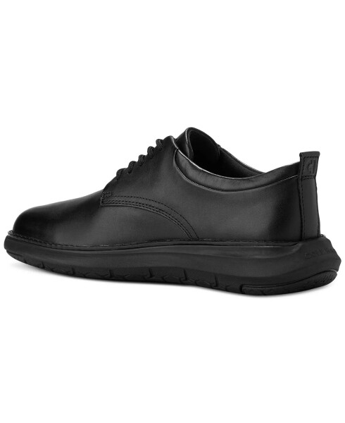 Men's Grand Remix Oxford Dress Shoe Black-Black - 6