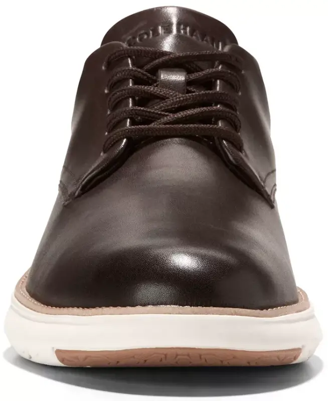 Men's Grand Remix Oxford Dress Shoe - Dark Chocolate - 3