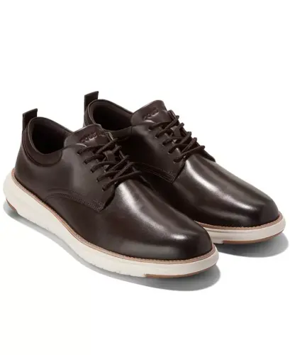 Men's Grand Remix Oxford Dress Shoe - Dark Chocolate - 6