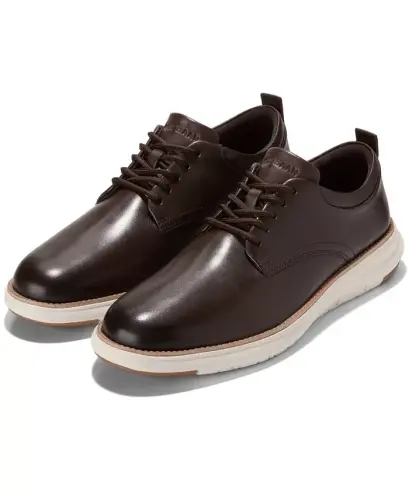 Men's Grand Remix Oxford Dress Shoe - Dark Chocolate - 9