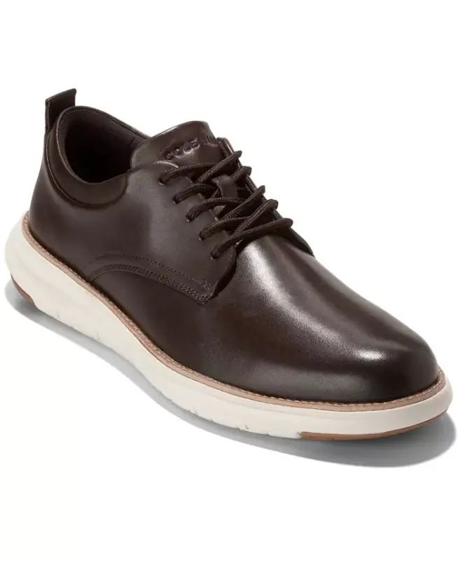 Men's Grand Remix Oxford Dress Shoe - Dark Chocolate - COLE HAAN