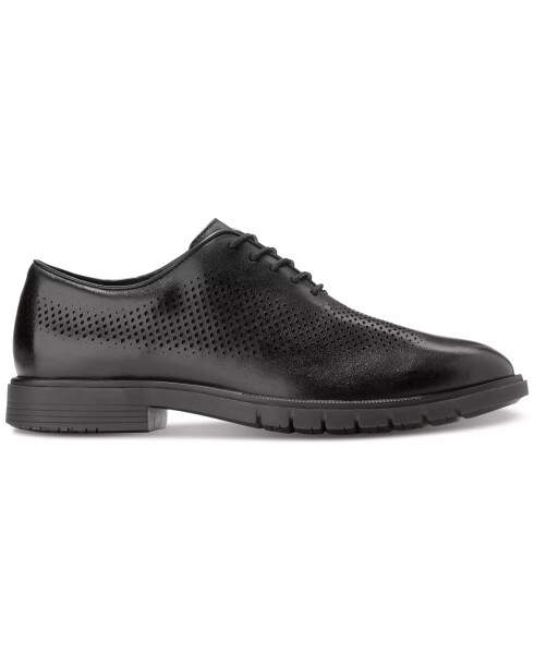 Men's GrandFlex Dress Laser Oxford Shoe Black - 2