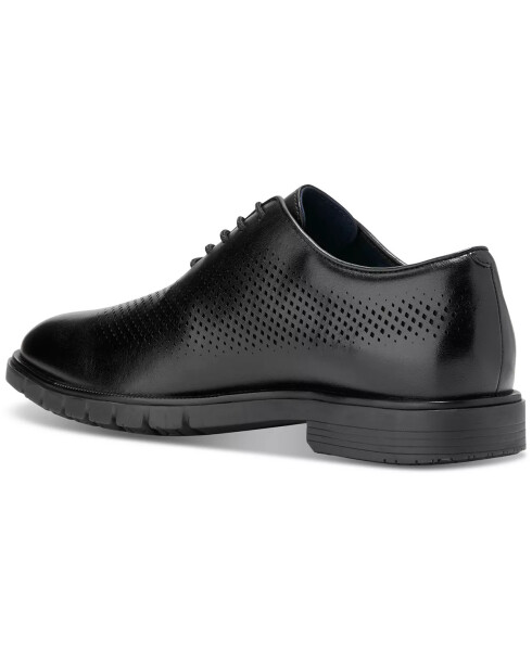 Men's GrandFlex Dress Laser Oxford Shoe Black - 6