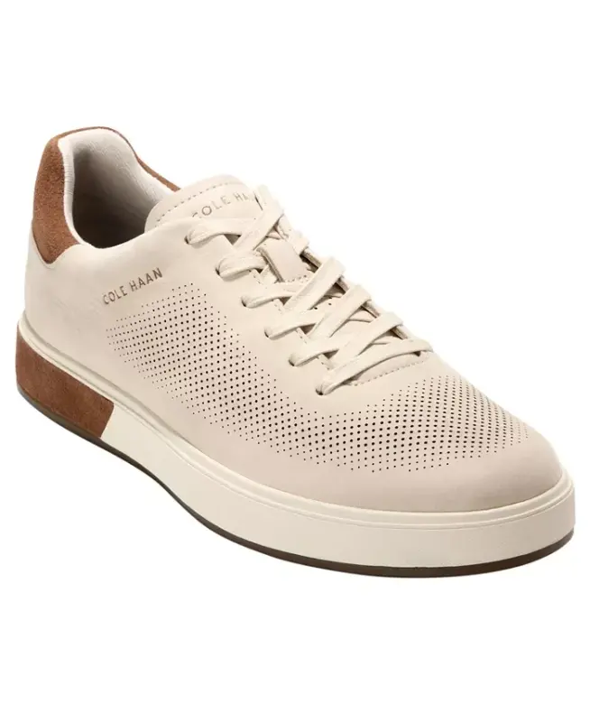 Men's GrandPrø Angleace Sneaker - Angora Nubuck - COLE HAAN