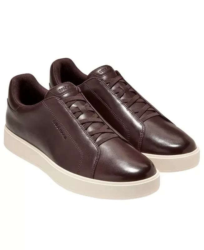 Men's GrandPrø Luxe Slip-On Sneaker - Dark Chocolate - 4