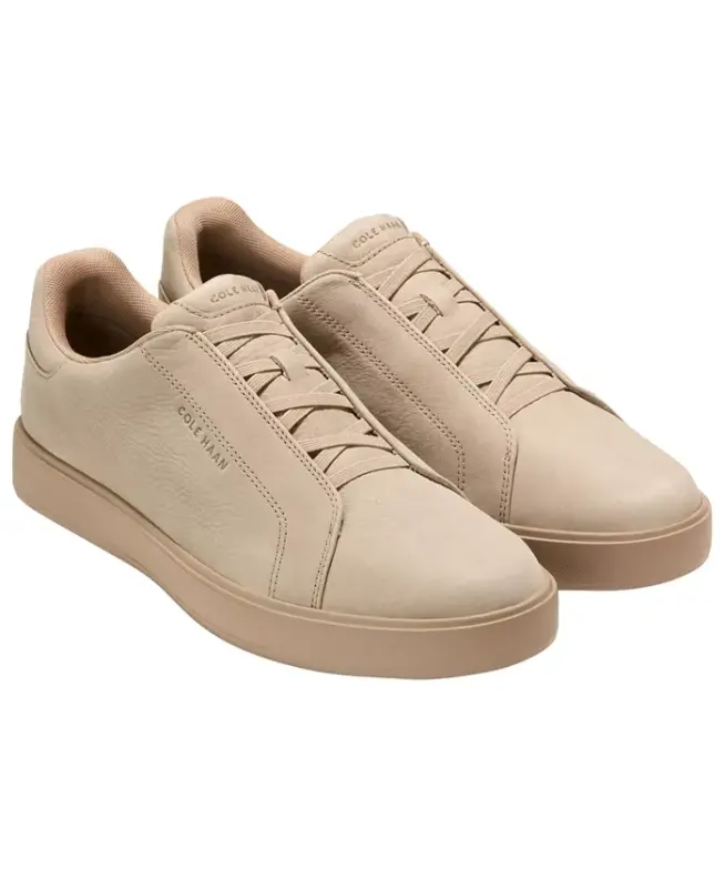 Men's GrandPrø Luxe Slip-On Sneaker - Dark Latte Nubuck - 10