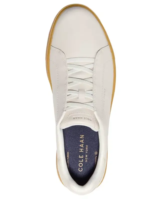 Men's GrandPrø Luxe Slip-on Sneaker - Ivory/Light Gum - 3