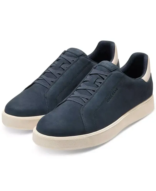 Men's GrandPrø Luxe Slip-On Sneaker - Navy Blazer Nubuck - 9