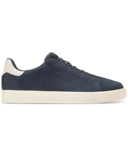 Men's GrandPrø Luxe Slip-On Sneaker - Navy Blazer Nubuck - COLE HAAN (1)