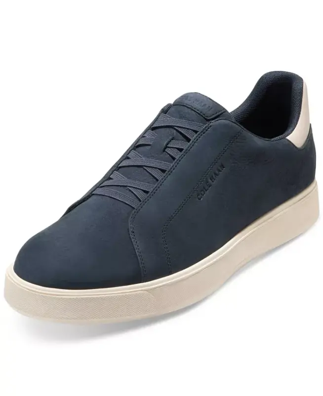 Men's GrandPrø Luxe Slip-On Sneaker - Navy Blazer Nubuck - 8