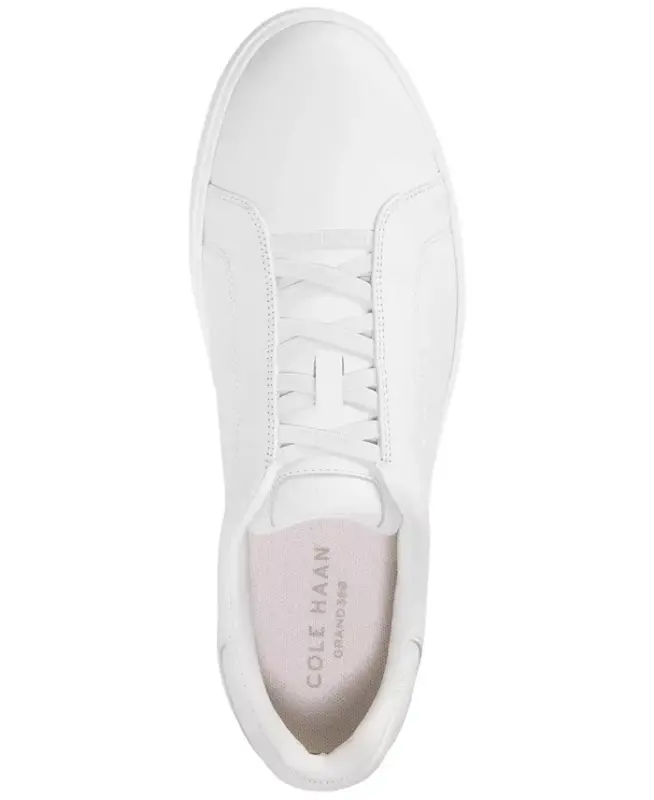 Men's GrandPrø Luxe Slip-On Sneaker - Optic White - 3