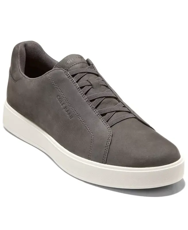 Men's GrandPrø Luxe Slip-On Sneaker - Raven nubuck - 1