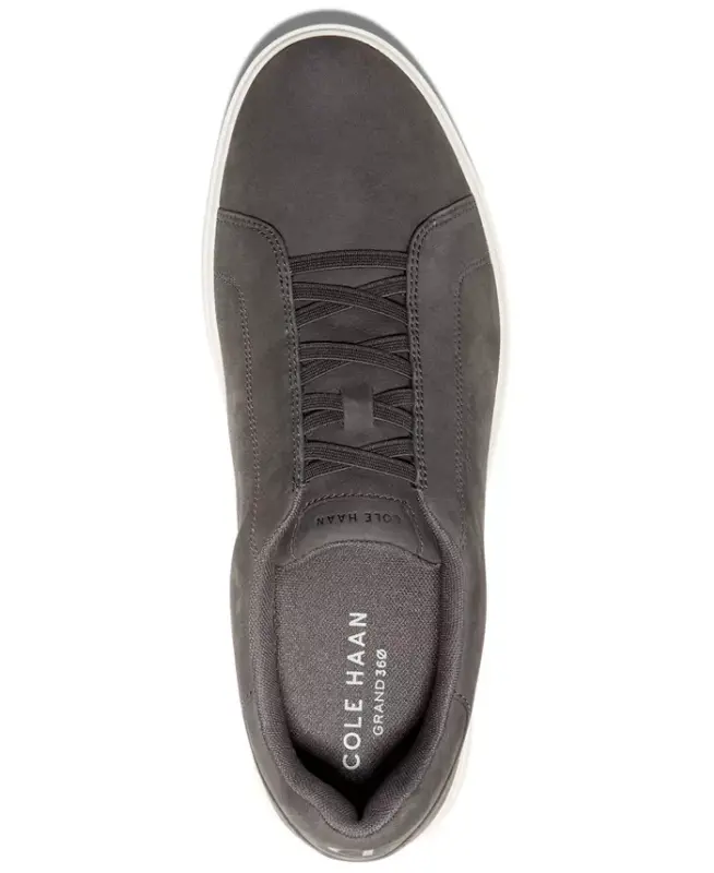 Men's GrandPrø Luxe Slip-On Sneaker - Raven nubuck - 4