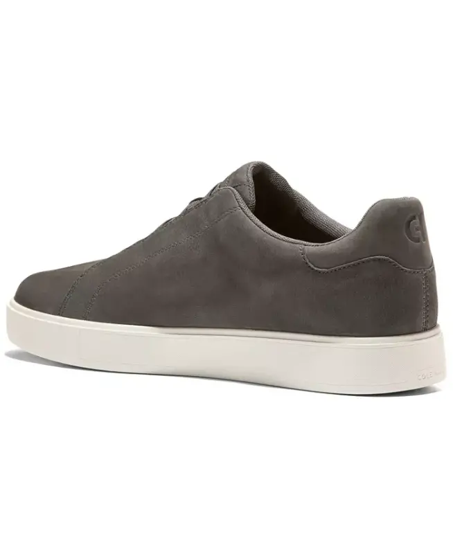 Men's GrandPrø Luxe Slip-On Sneaker - Raven nubuck - 6