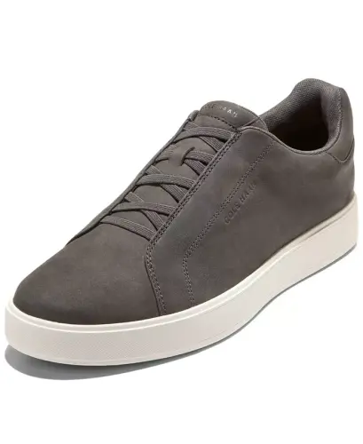 Men's GrandPrø Luxe Slip-On Sneaker - Raven nubuck - 8