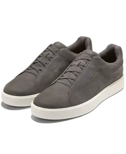 Men's GrandPrø Luxe Slip-On Sneaker - Raven nubuck - 9
