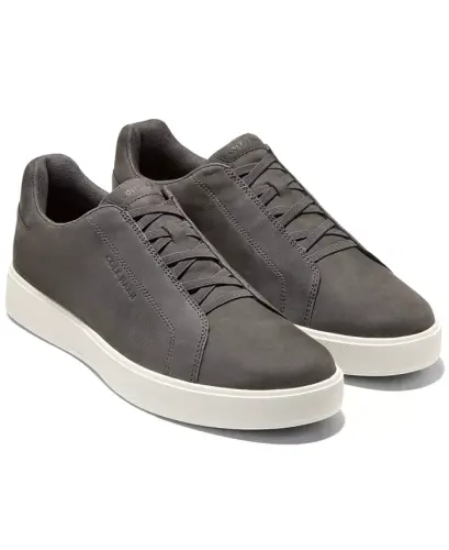 Men's GrandPrø Luxe Slip-On Sneaker - Raven nubuck - 10