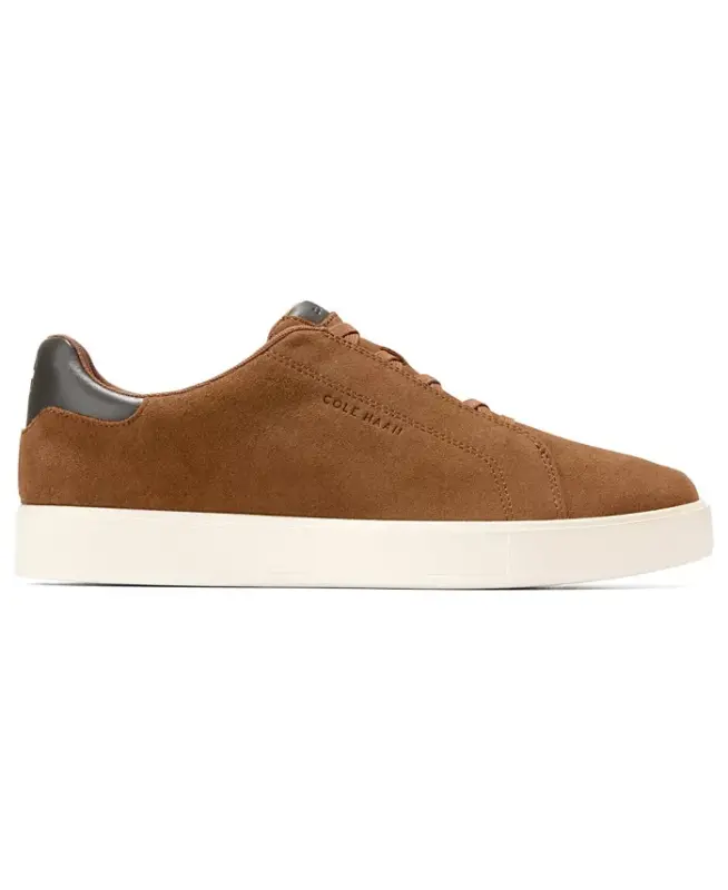 Men's GrandPrø Luxe Slip-On Sneaker - Spiced Brown Suede - 2