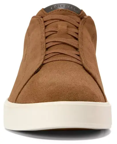 Men's GrandPrø Luxe Slip-On Sneaker - Spiced Brown Suede - 3