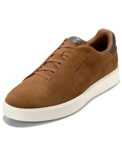 Men's GrandPrø Luxe Slip-On Sneaker - Spiced Brown Suede - 9