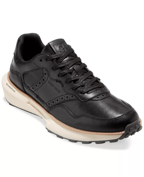 Men's GrandPrø Ashland Runner Sneaker Black/Ivory - 1