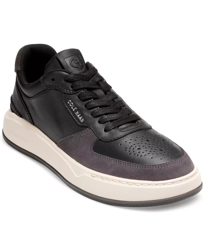 Men's GrandPro Crossover Sneakers-Black Leather - COLE HAAN