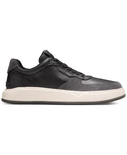Men's GrandPro Crossover Sneakers-Black Leather - COLE HAAN (1)