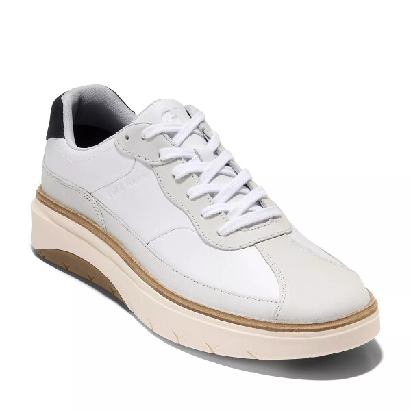 Men's GrandPrø FeatherArc Bike-Toe Sneaker Optic White/ivory - 1