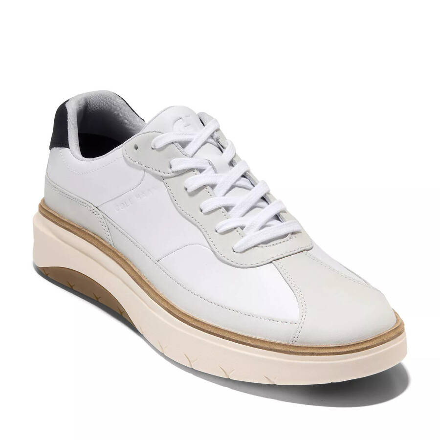 Men's GrandPrø FeatherArc Bike-Toe Sneaker Optic White/ivory - 1