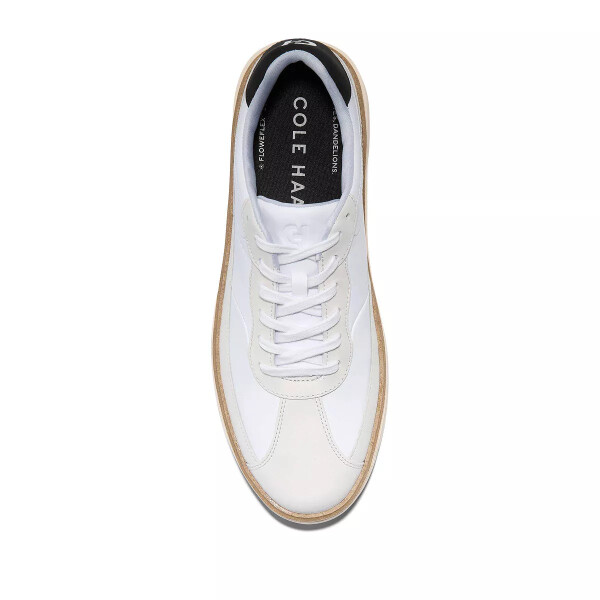 Men's GrandPrø FeatherArc Bike-Toe Sneaker Optic White/ivory - 4