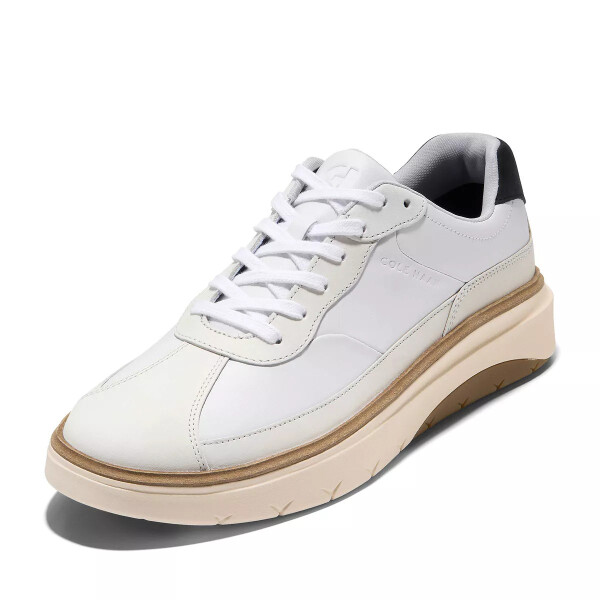 Men's GrandPrø FeatherArc Bike-Toe Sneaker Optic White/ivory - 8