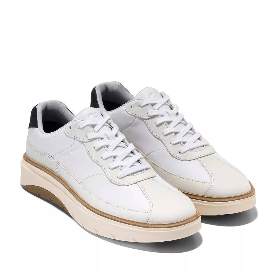 Men's GrandPrø FeatherArc Bike-Toe Sneaker Optic White/ivory - 10