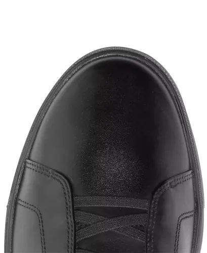 Men's GrandPrø Luxe Slip-On Sneaker-Black-Black - 5
