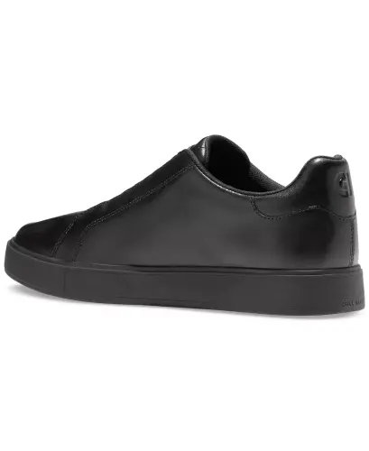 Men's GrandPrø Luxe Slip-On Sneaker-Black-Black - 7