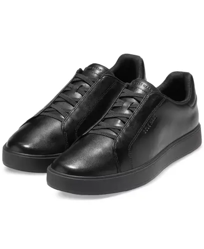 Men's GrandPrø Luxe Slip-On Sneaker-Black-Black - 9