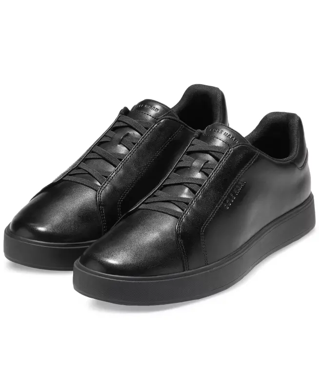 Men's GrandPrø Luxe Slip-On Sneaker-Black-Black - 9